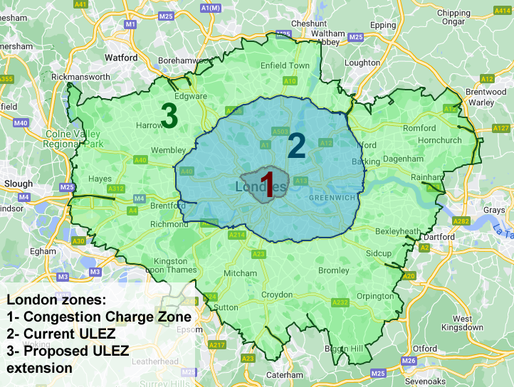 London Zones 